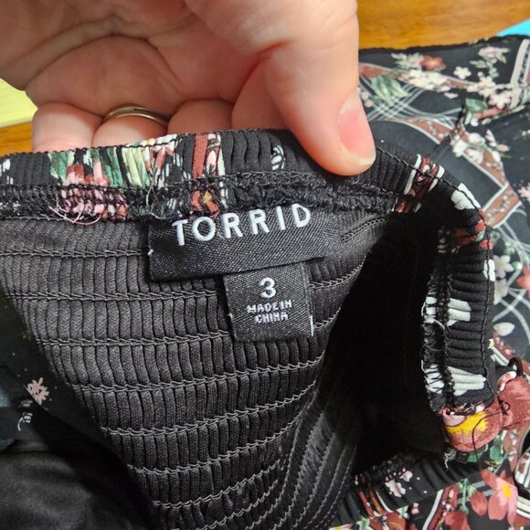 Torrid Georgette Hanky Hem Babydoll - Picture 10 of 12